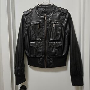 Small Leather Jacket by JouJou